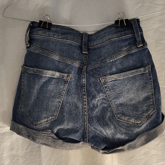 Arizona Jean Company Blue Jean Shorts with Rolled Hems - Picture 2 of 4